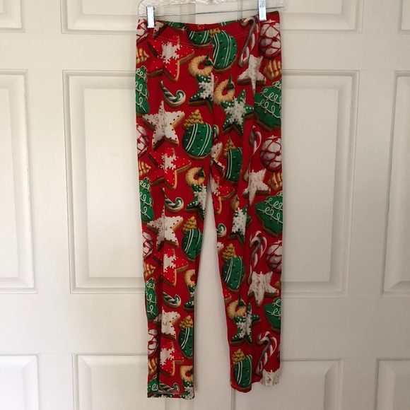 CHRISTMAS COOKIE HOLIDAY PJ PAJAMA PANT NEW - Picture 3 of 6
